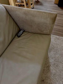 Couch all stained