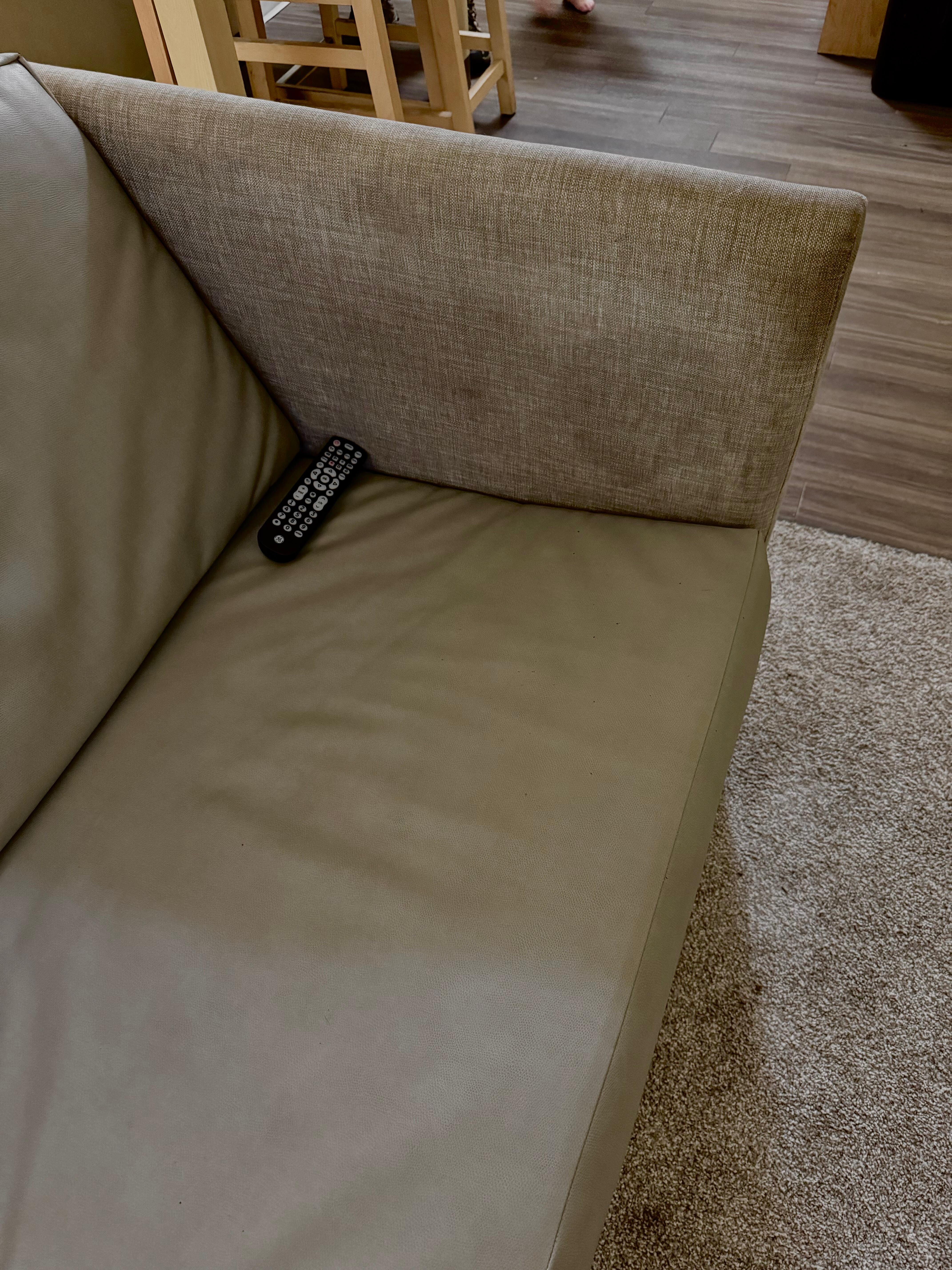 Couch all stained 