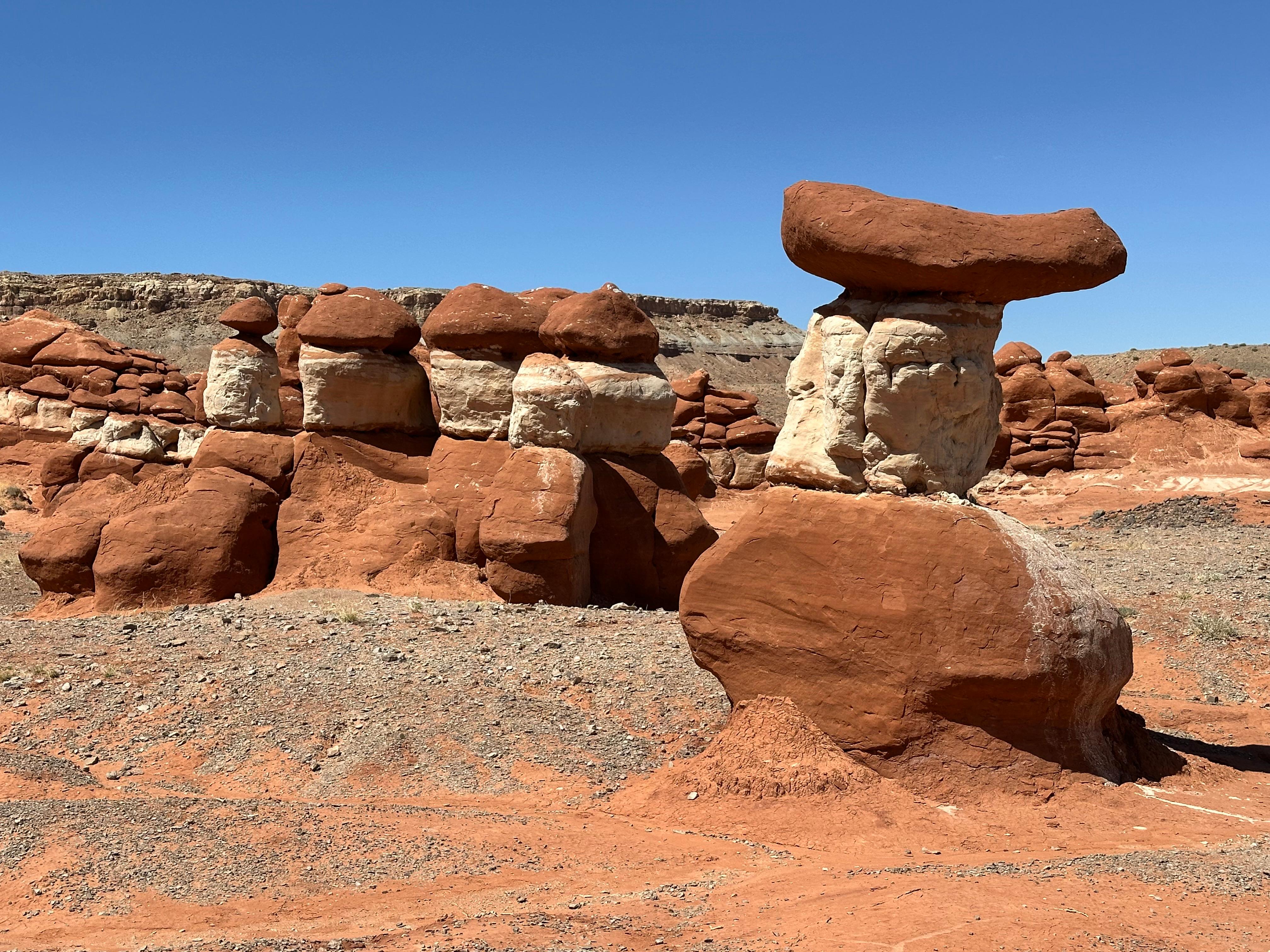 Little Egypt, 24 mi von Hanksville entfernt 