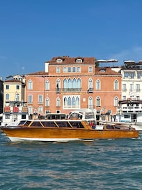 Leaving via water taxi