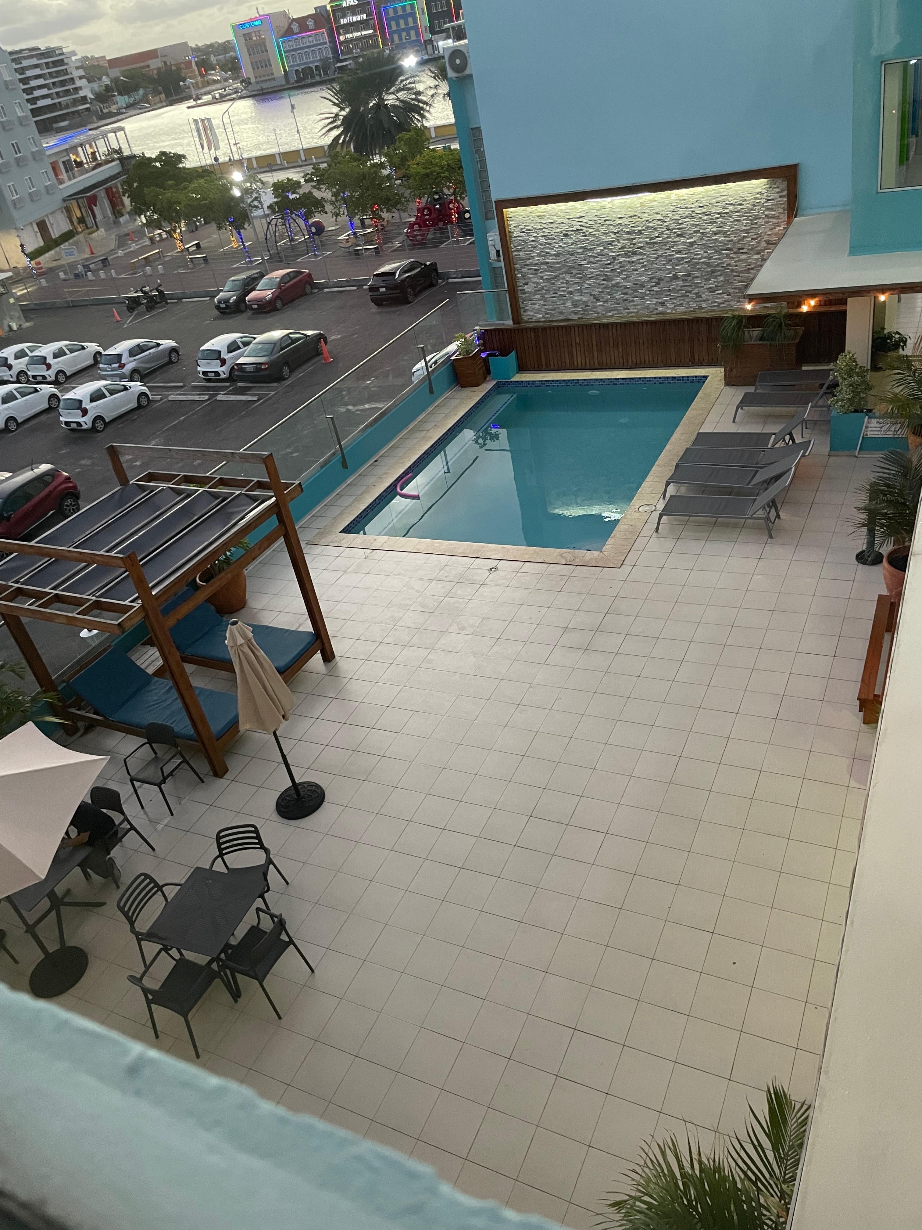 Pool area