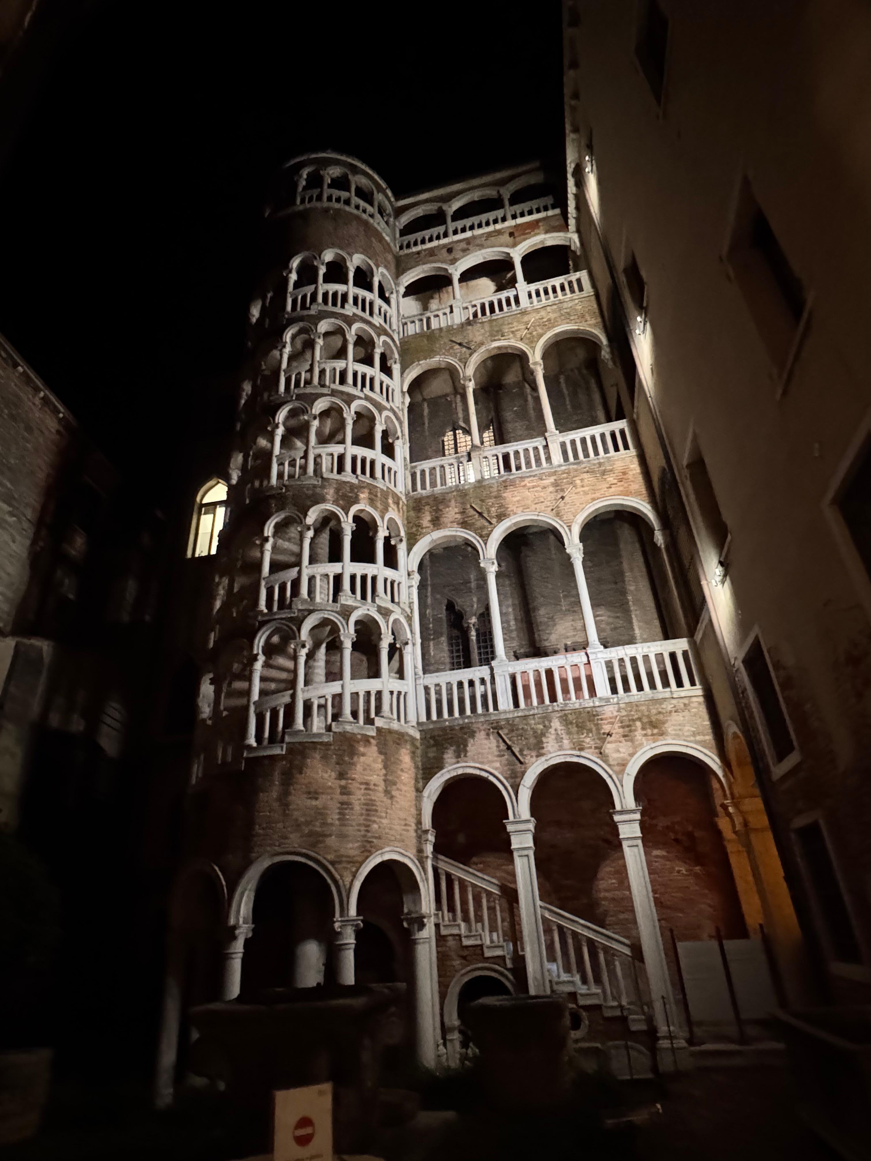 Right around the corner from the hotel