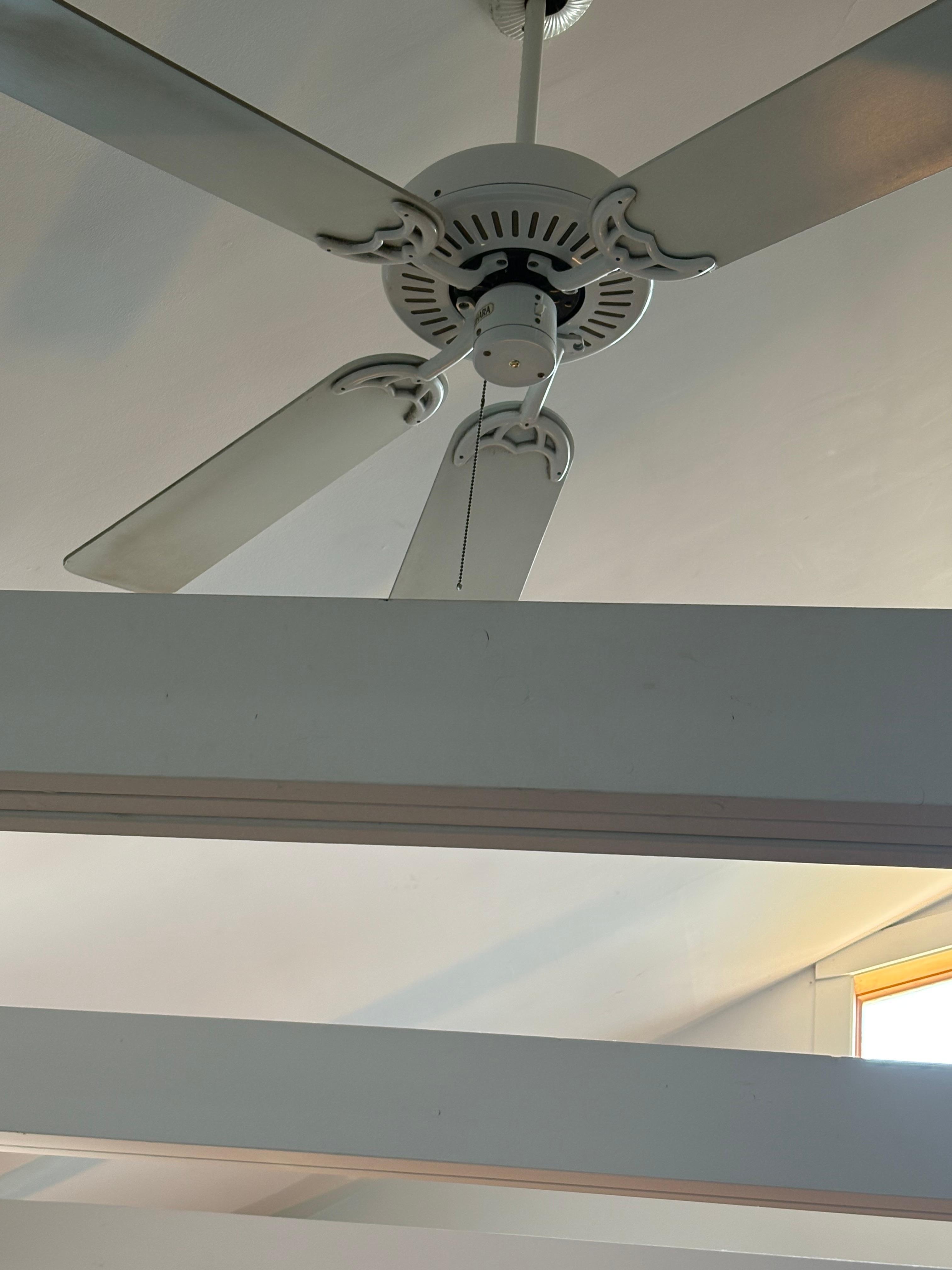 Broken fain in main area.