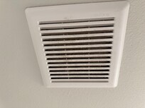 Since I didn't take a pic of AV filter before cleaning, this gives a lesser idea.
