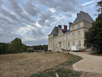 Rear of chateau