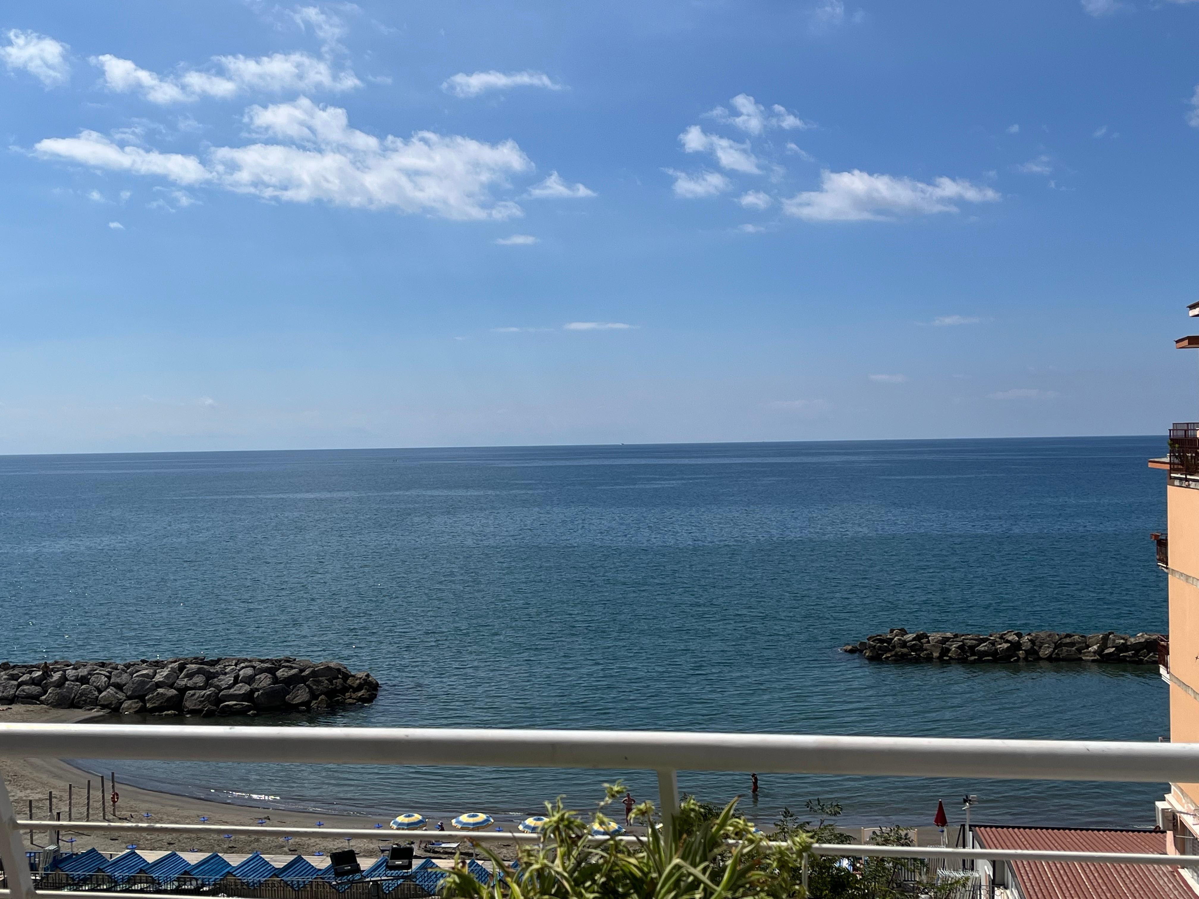 Beach across the street.