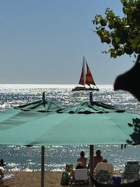 View from the bar