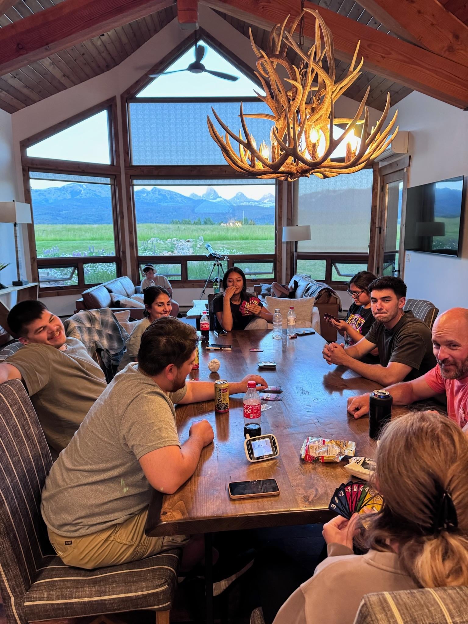 Game night with a view! 