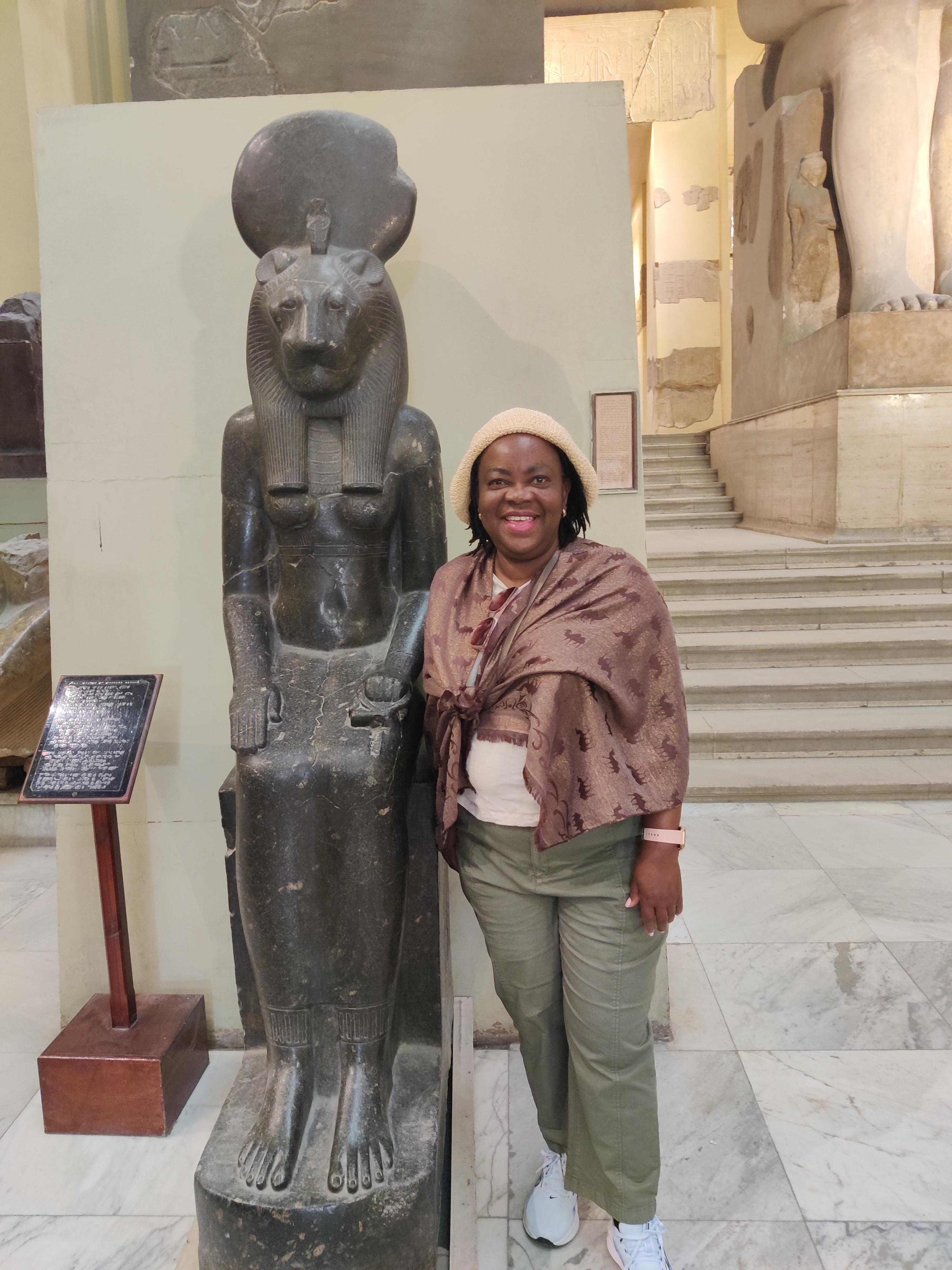 Day at the Egyptian museum. About 15 minutes walk from the hotel.
