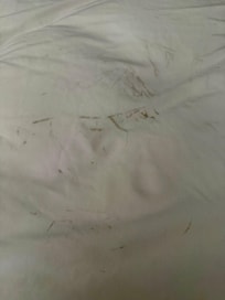Dirty mattress cover