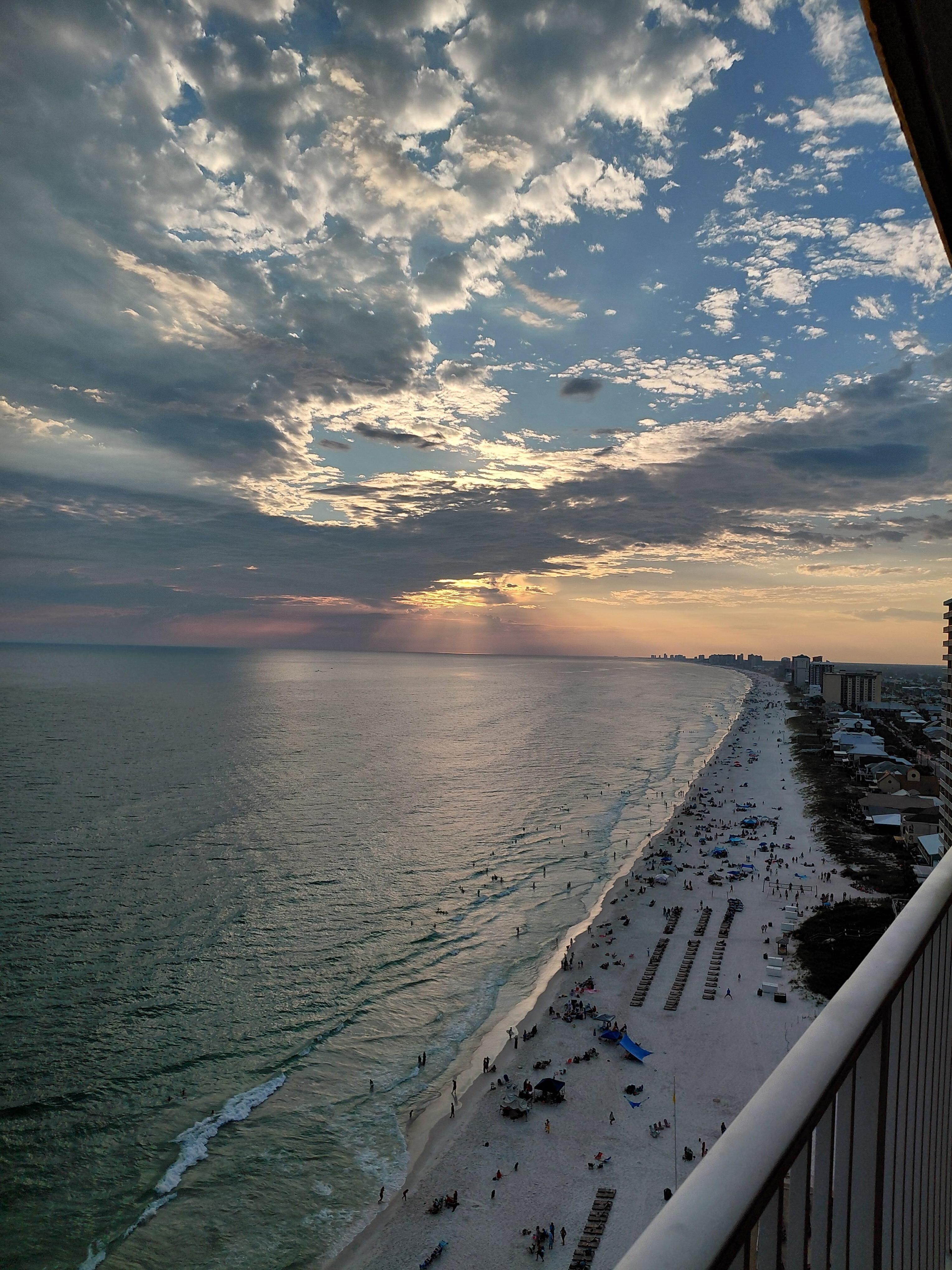 From the balcony 