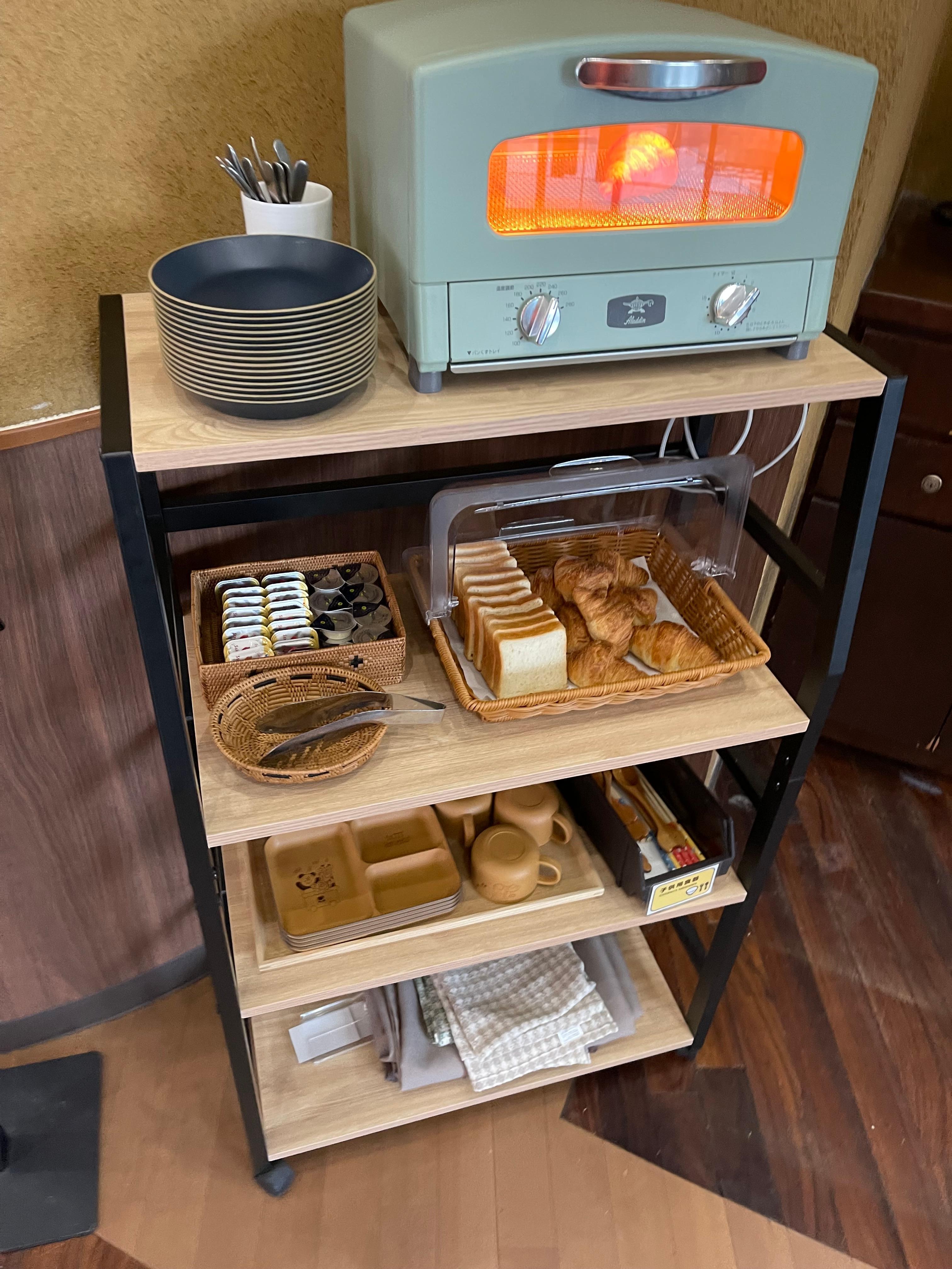 朝食バイキング