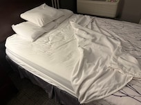 Unmade bed 1
