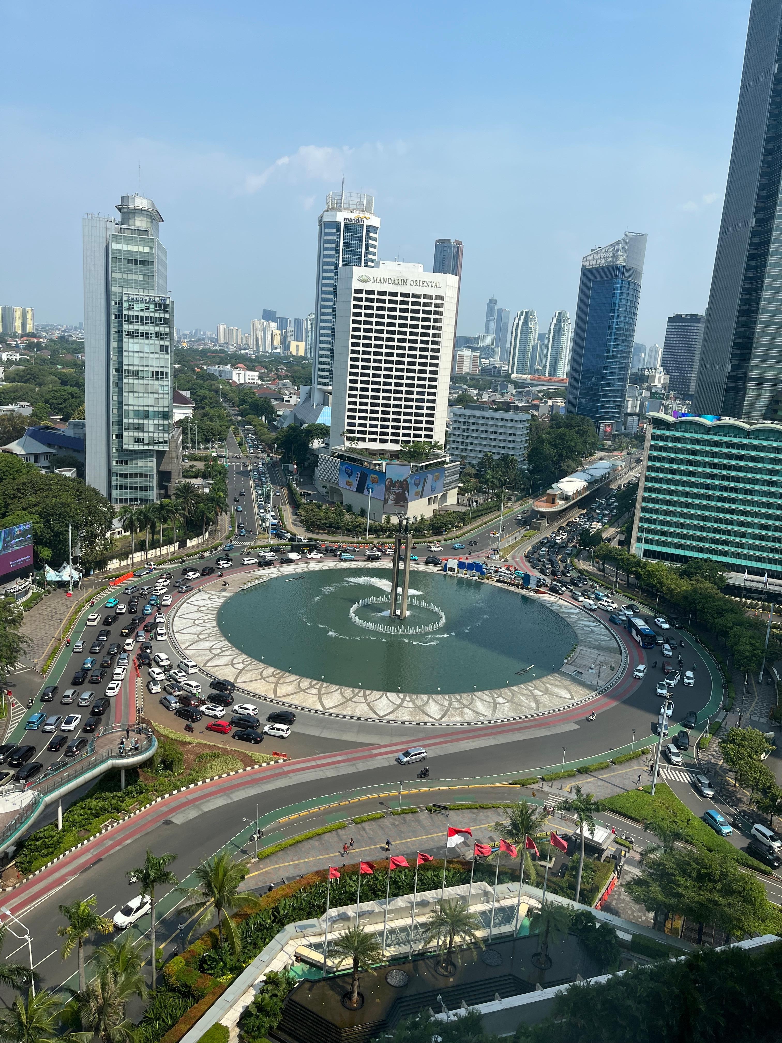 Great view from hotel room 