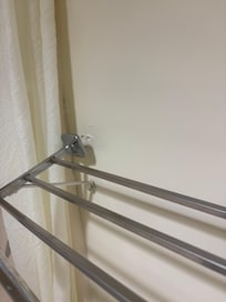 After falling off the wall