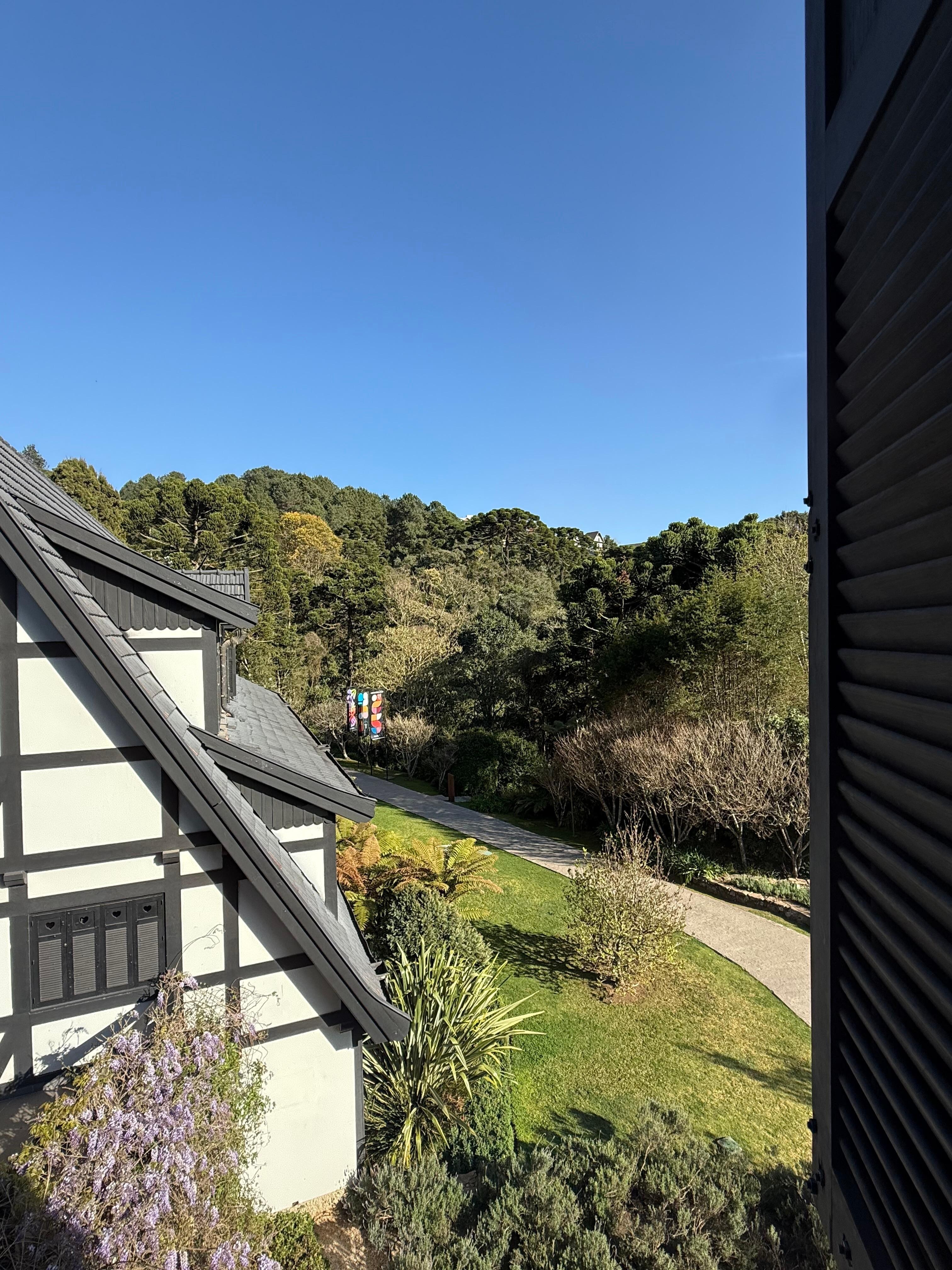 Vista do nosso quarto 