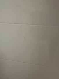 Shower had someone else’s hair in it