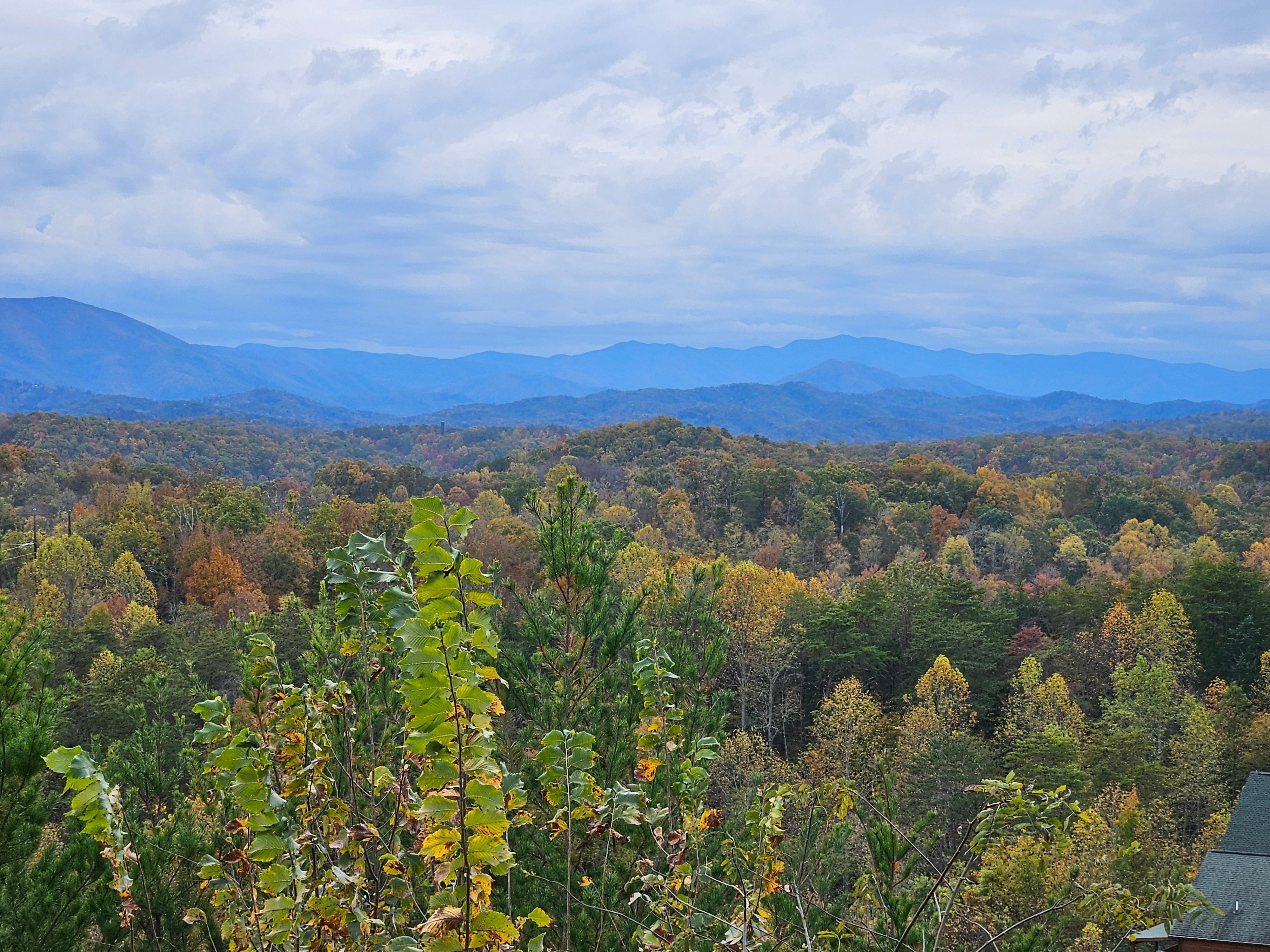 View from upstairs porch