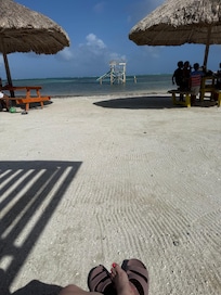 View from the beach