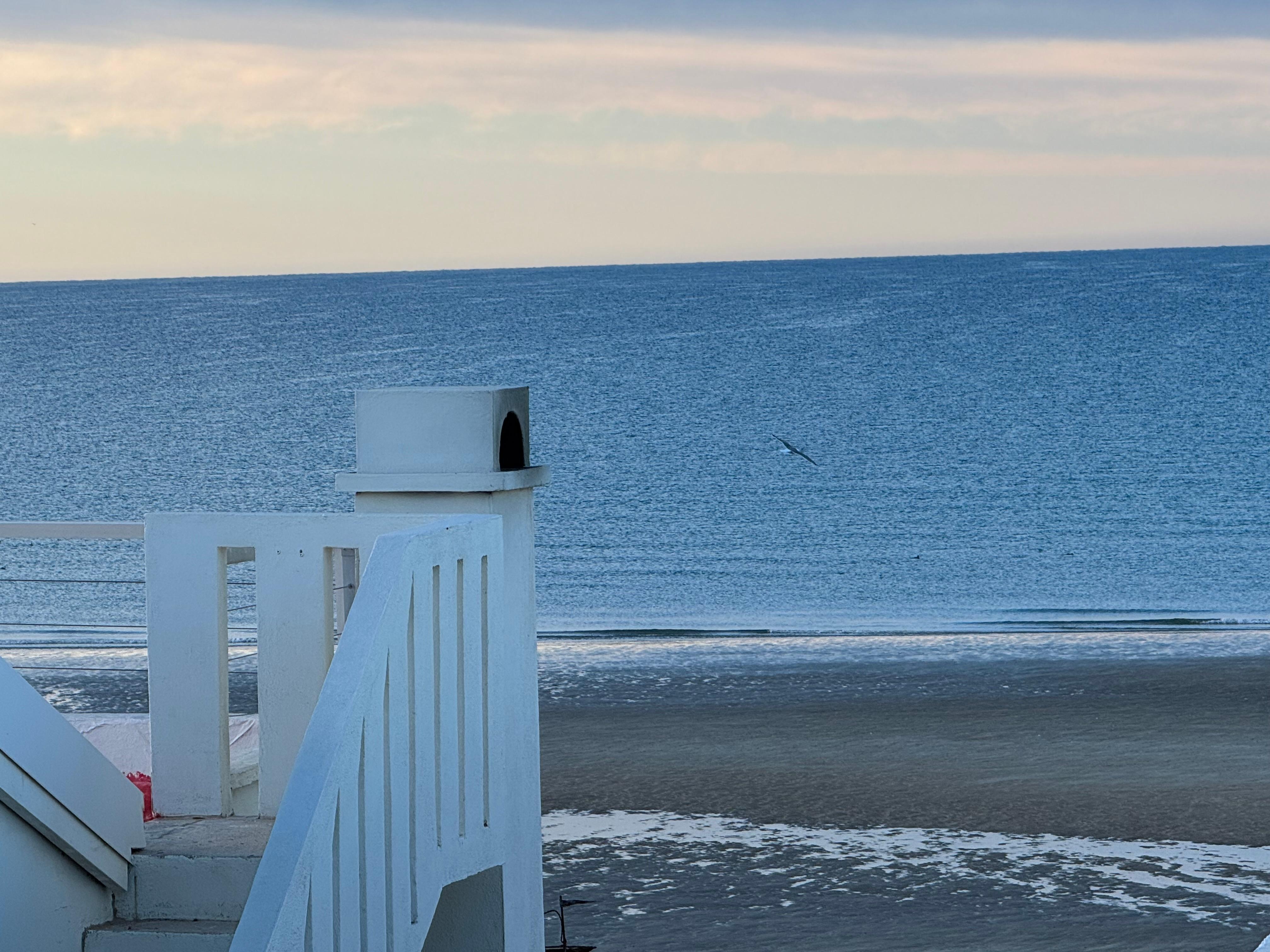 Beach view from Casita