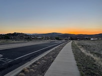 Early morning walk from doorstep catches sunrise