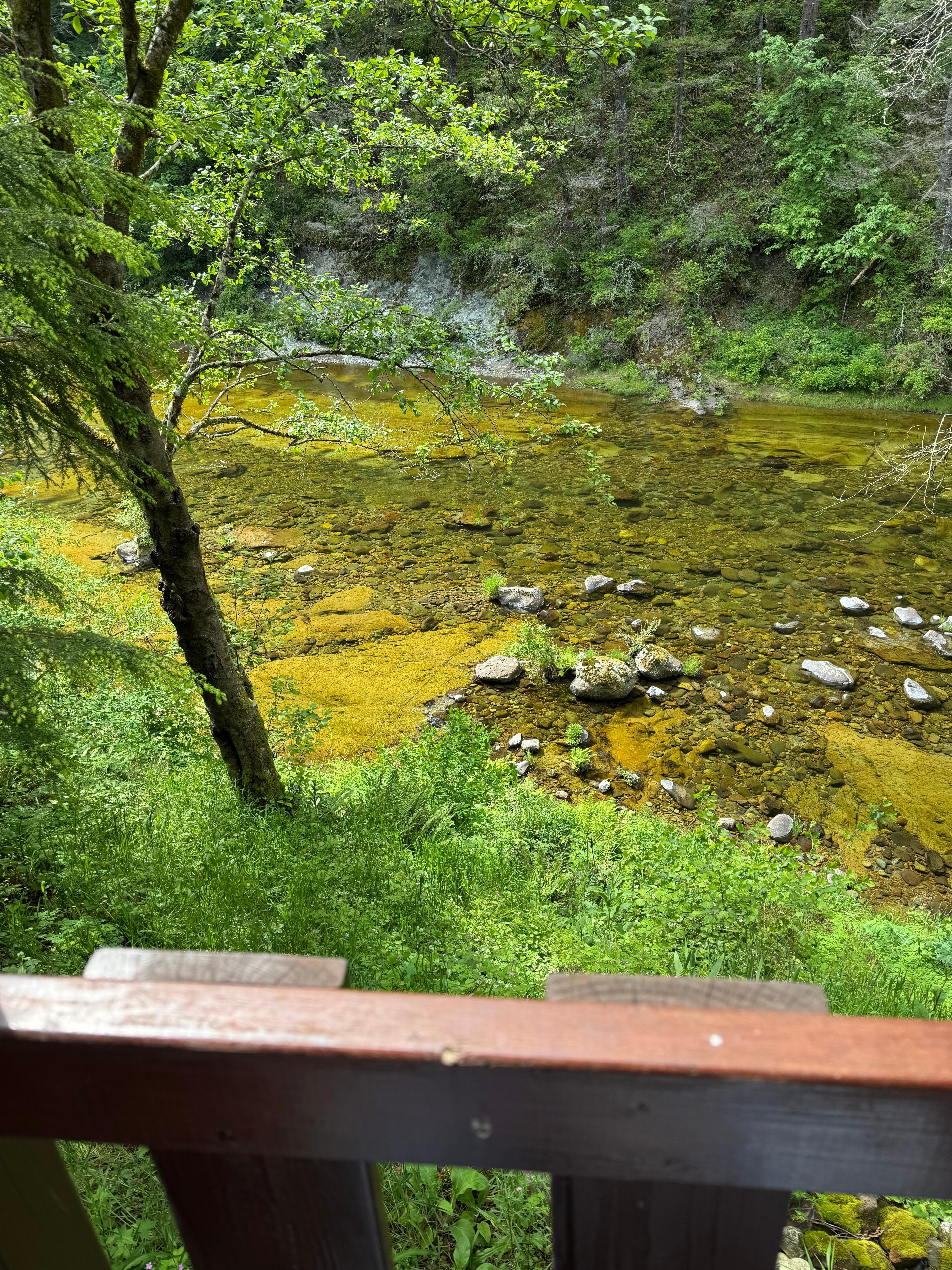 Crystal clear river