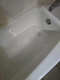 The tub that would not drain..