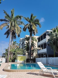 Pool area and chairs are nice and very well maintained.