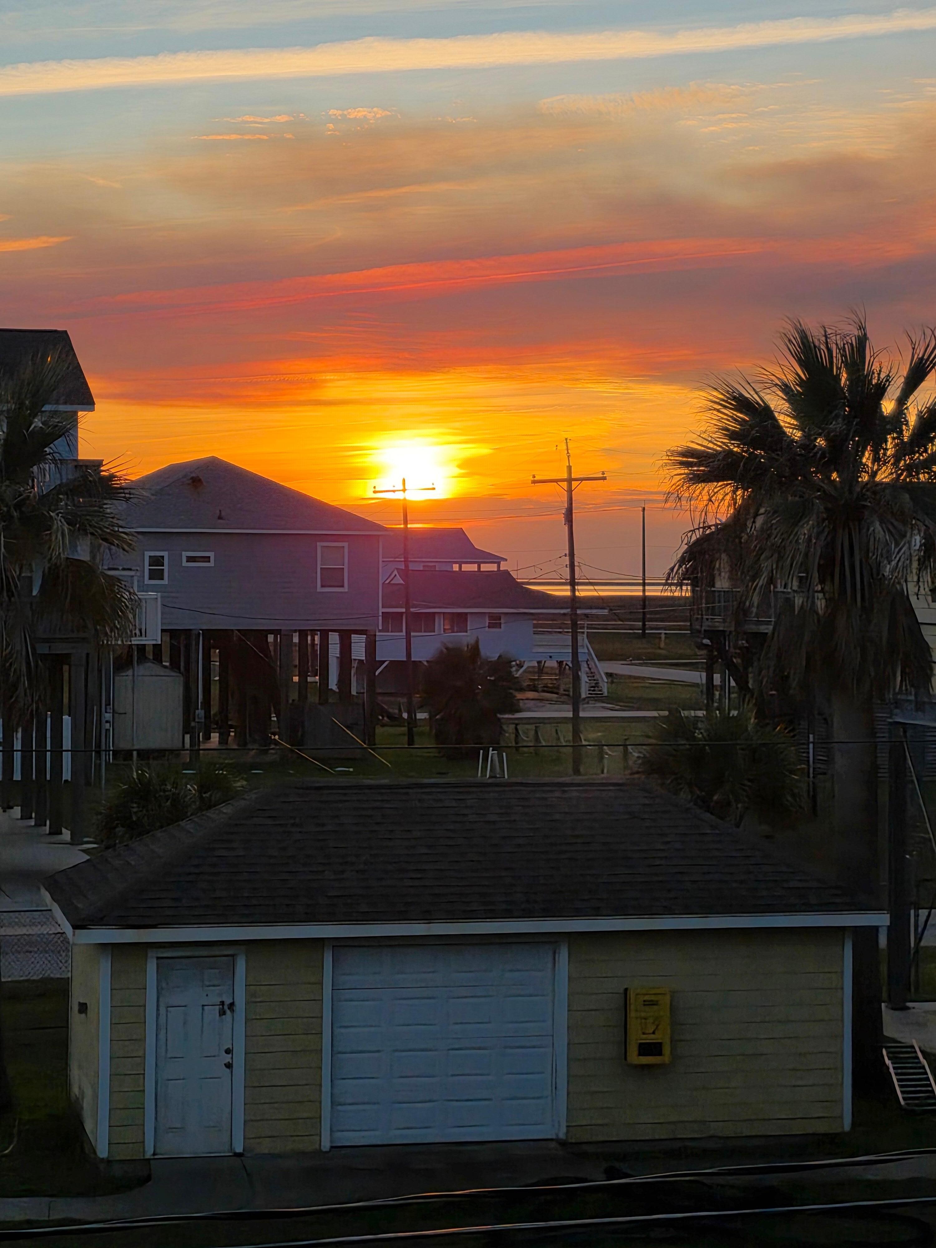 View from back deck.