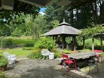 Beautiful time spent in the Gazebo out back