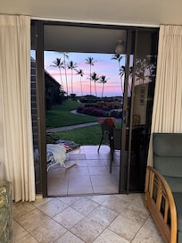 Sunset from the room