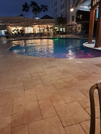 Evening at the pool!