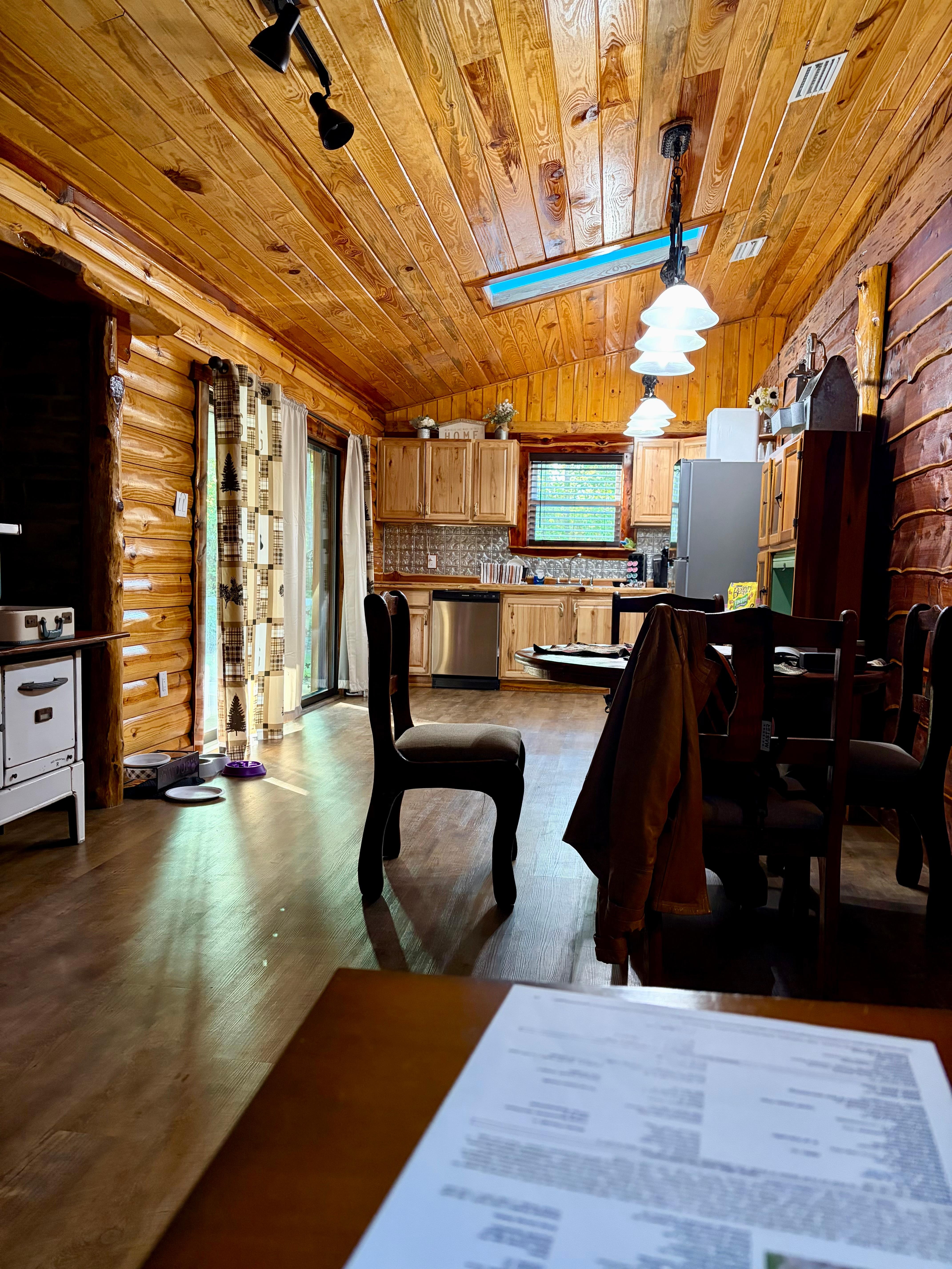 From living room looking to kitchen 