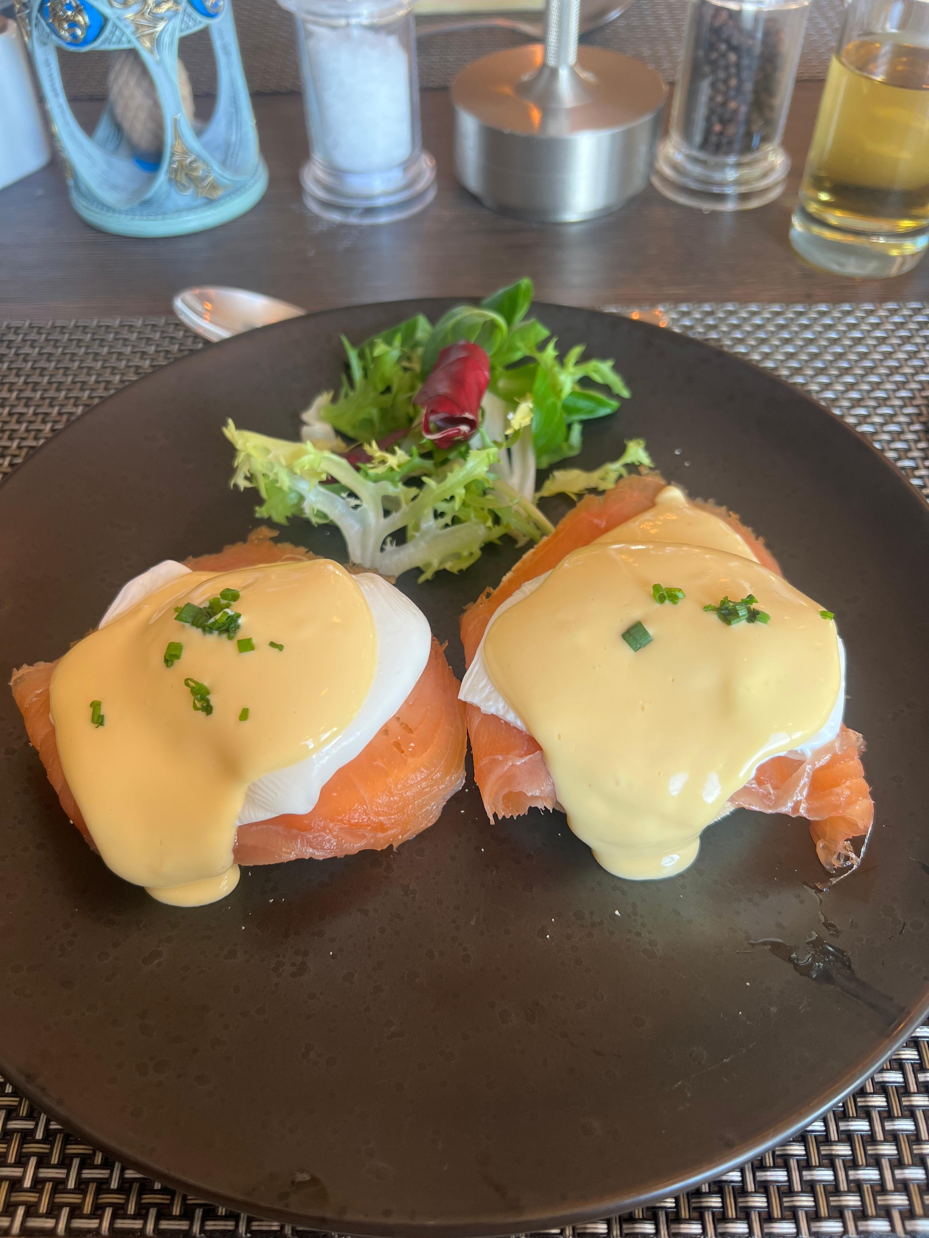 Eggs Royale Breakfast