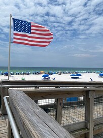 The beautiful beach from the boardwalk Access