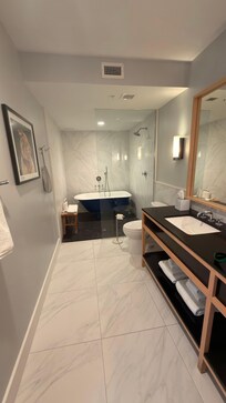 King suite bathroom