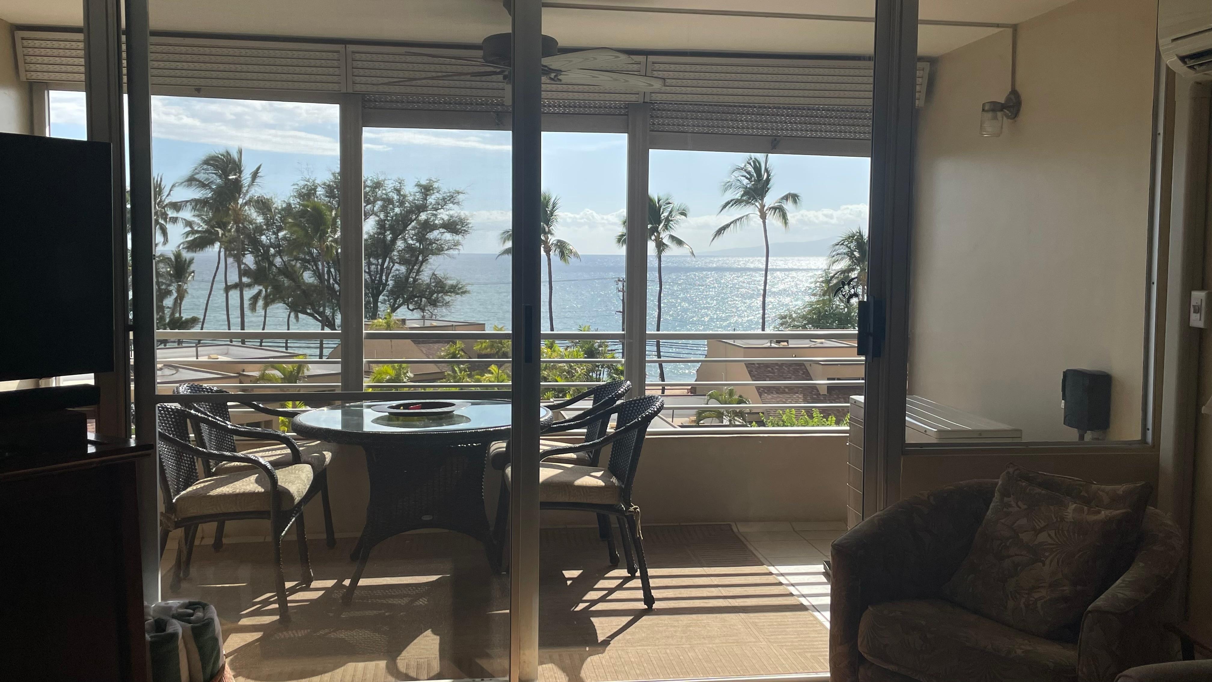 View from living room 