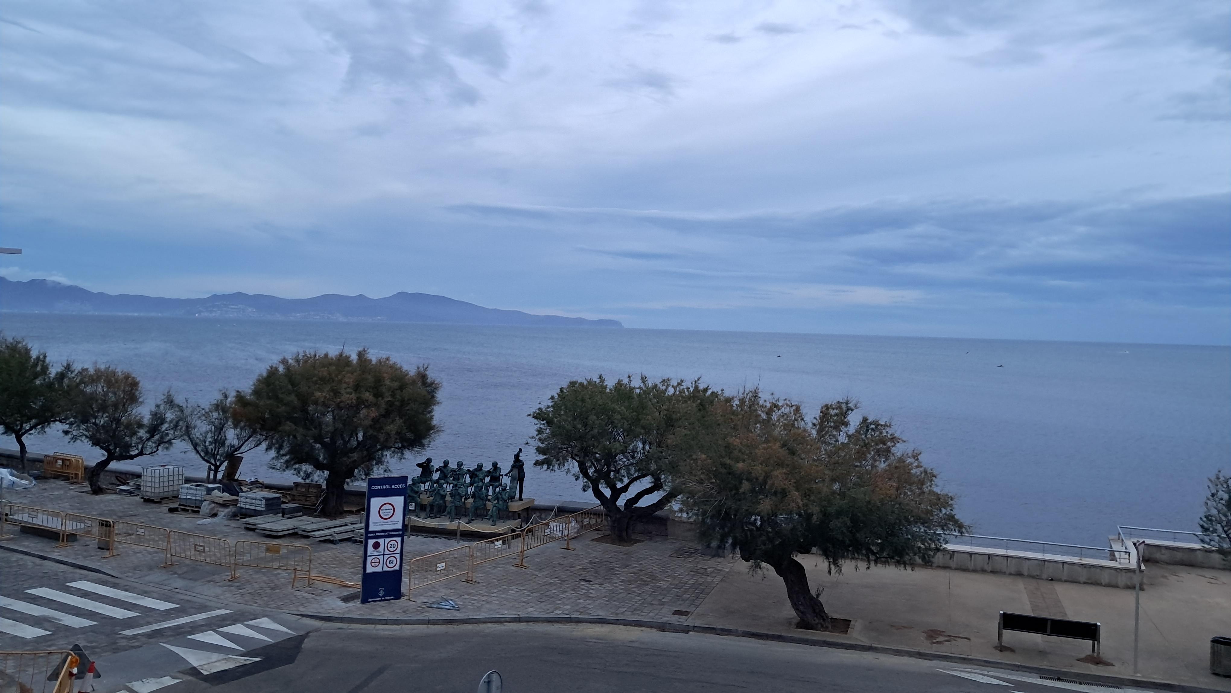 Vue depuis notre balcon