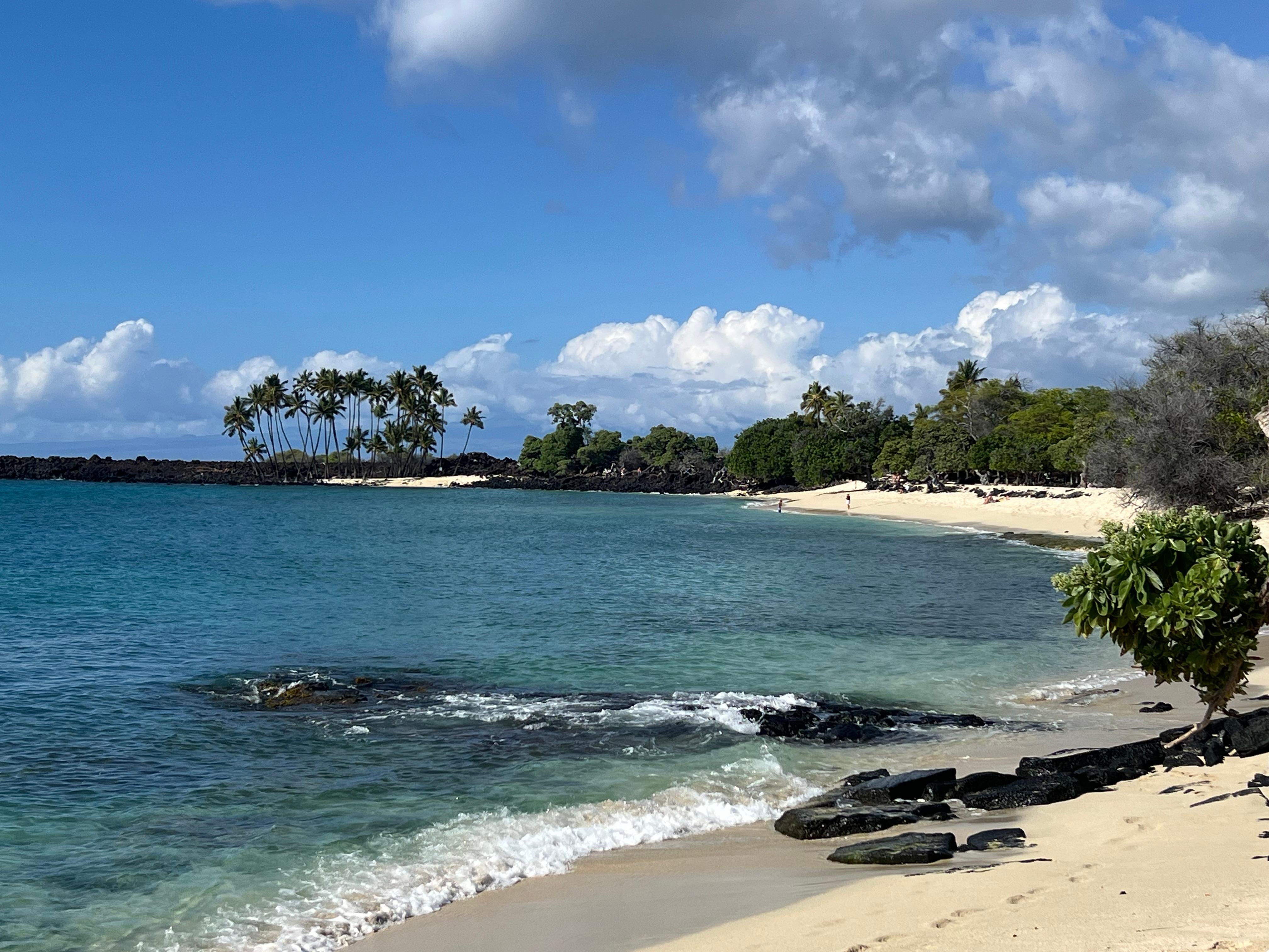 Remote & BEAUTIIFUL snorkel spot between the airport & our condo.  Took a lil off-roading but SO WORTH the effort!