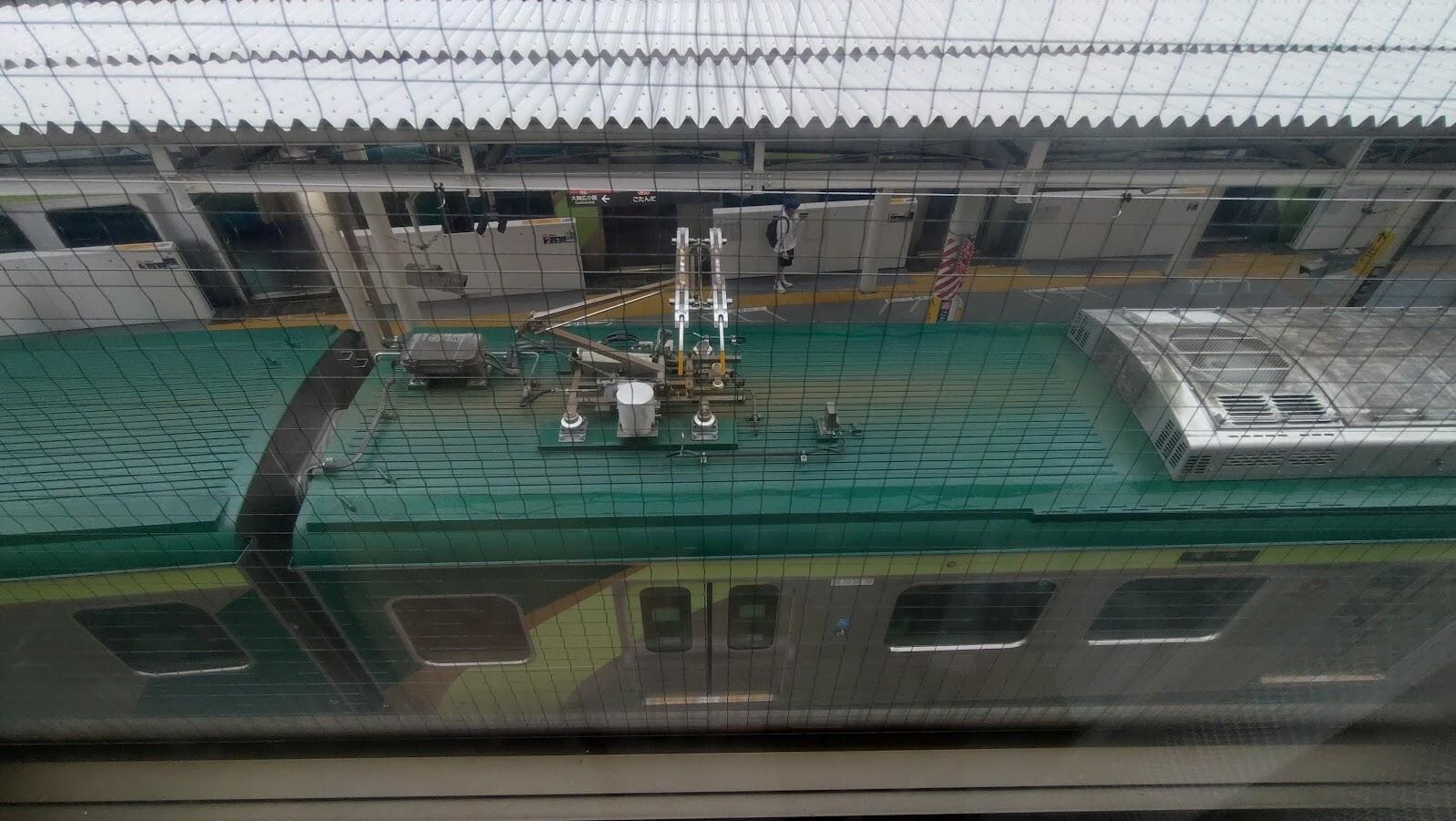 部屋からみる、東急池上線