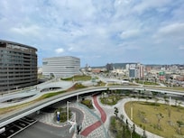 Construction is nearly finished. Nice view from balcony!