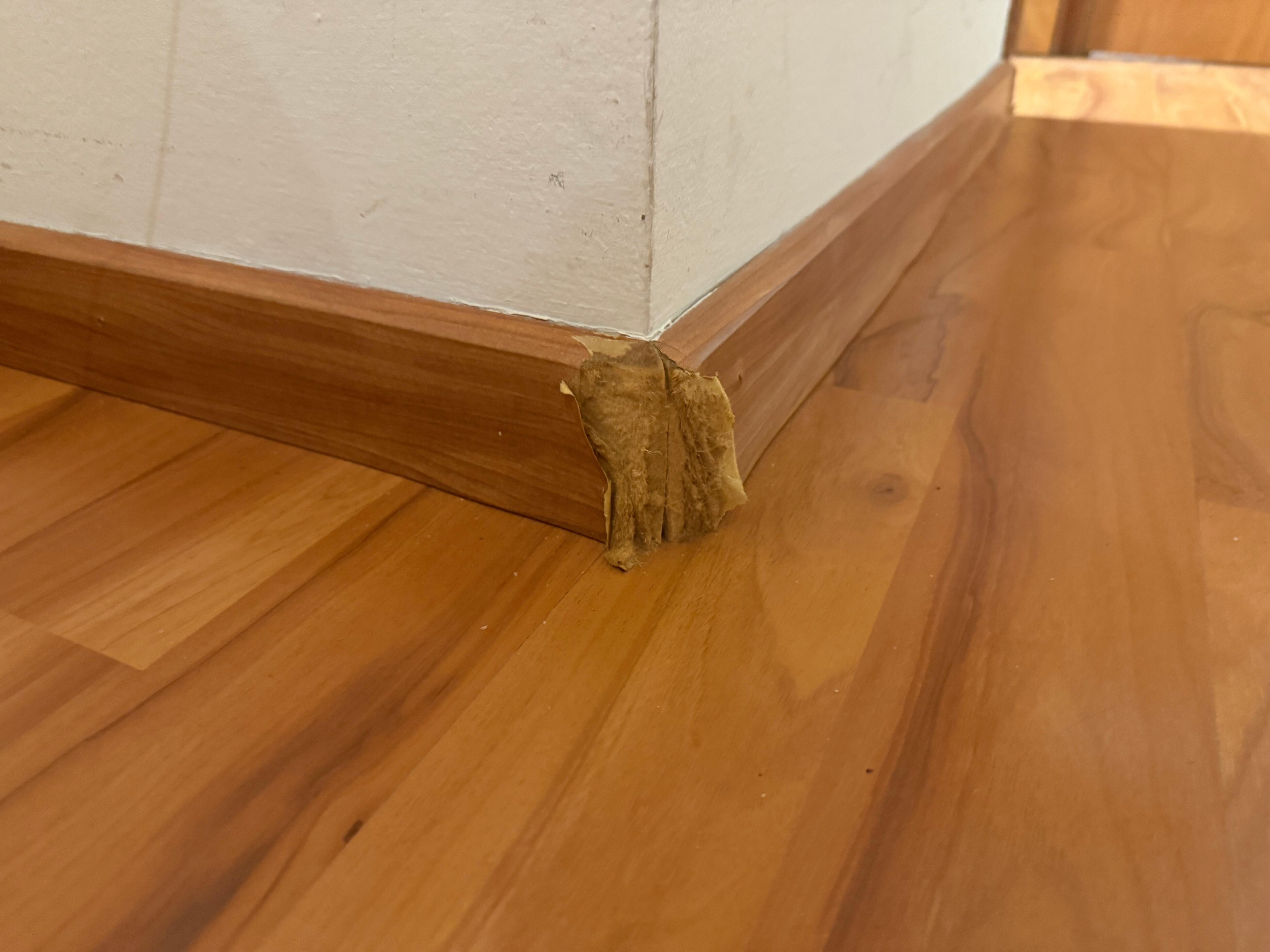 Worn out room