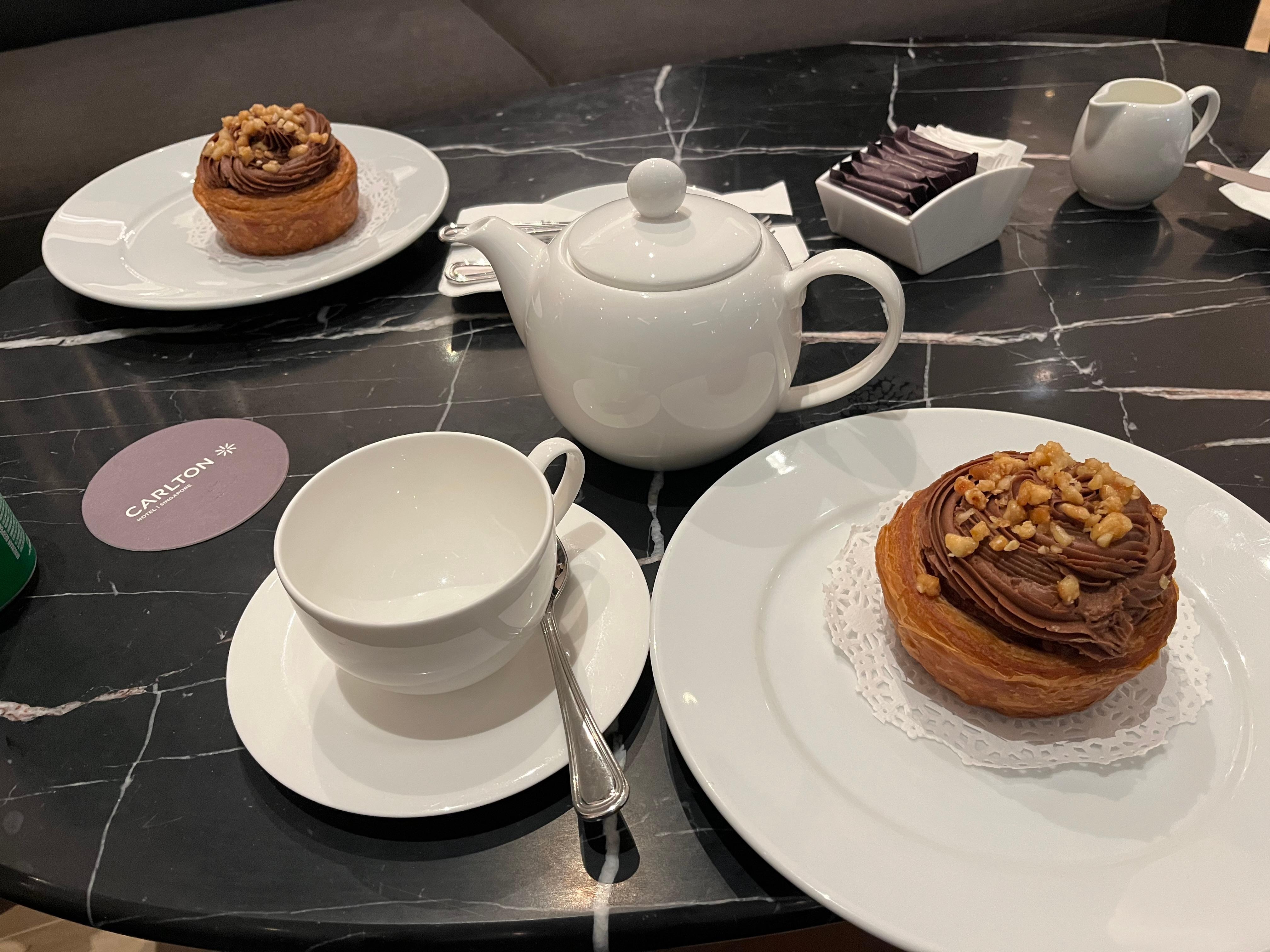 A wonderful place to relax with tea and pastries