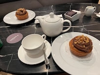 A wonderful place to relax with tea and pastries