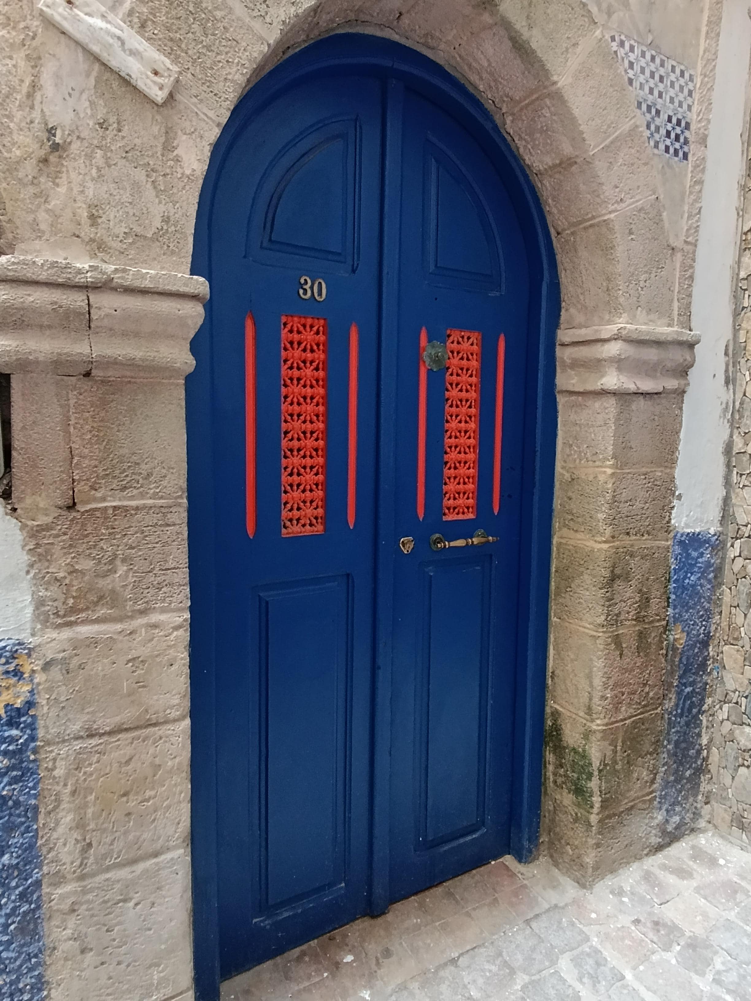 La porte d'entrée du Dar Nafoura 