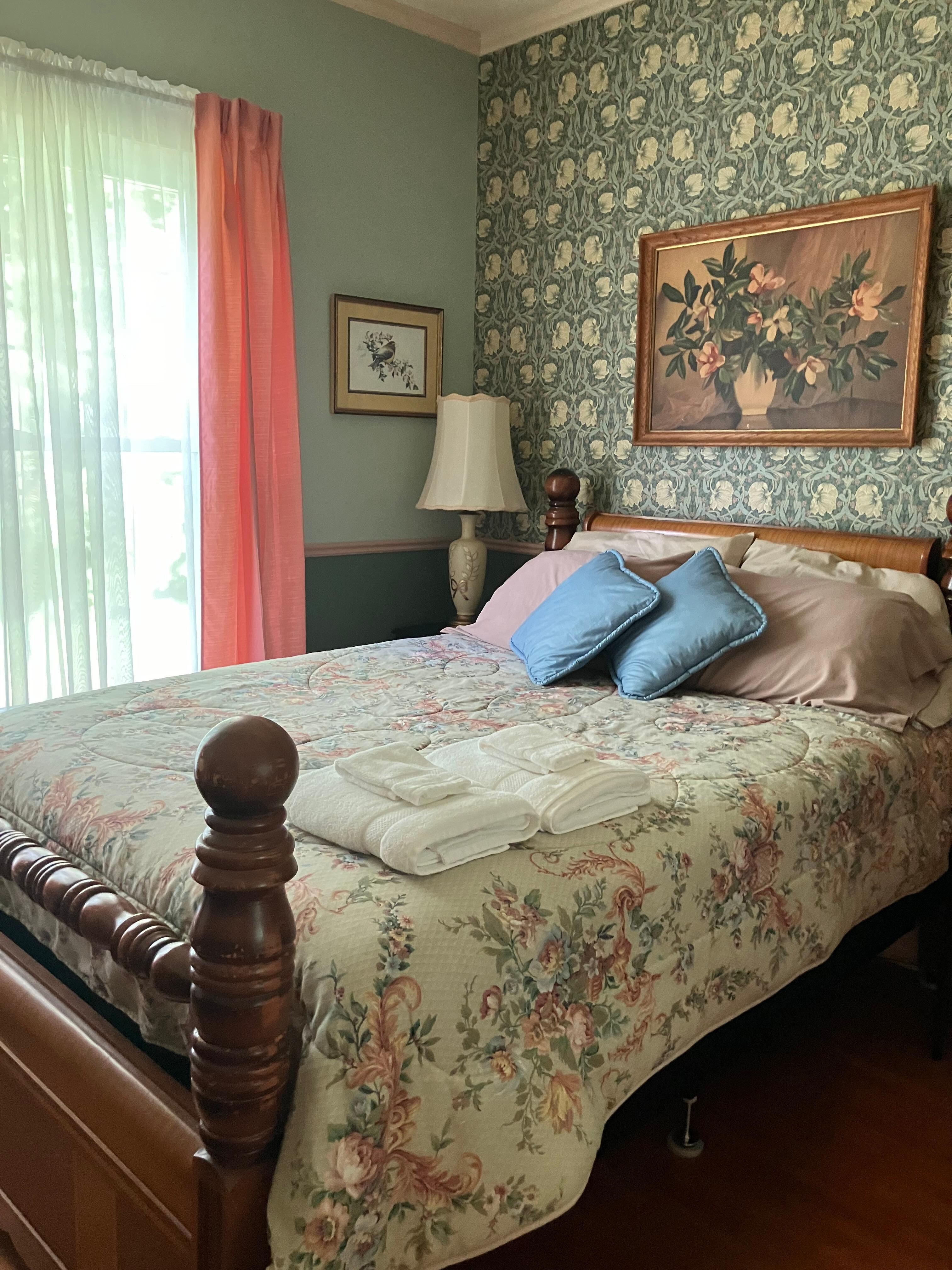 You do have to go through this “Grandfather room” to get to bunk bed room