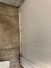 Mold around shower walls