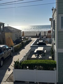 The view from two of the balconies is wonderful!