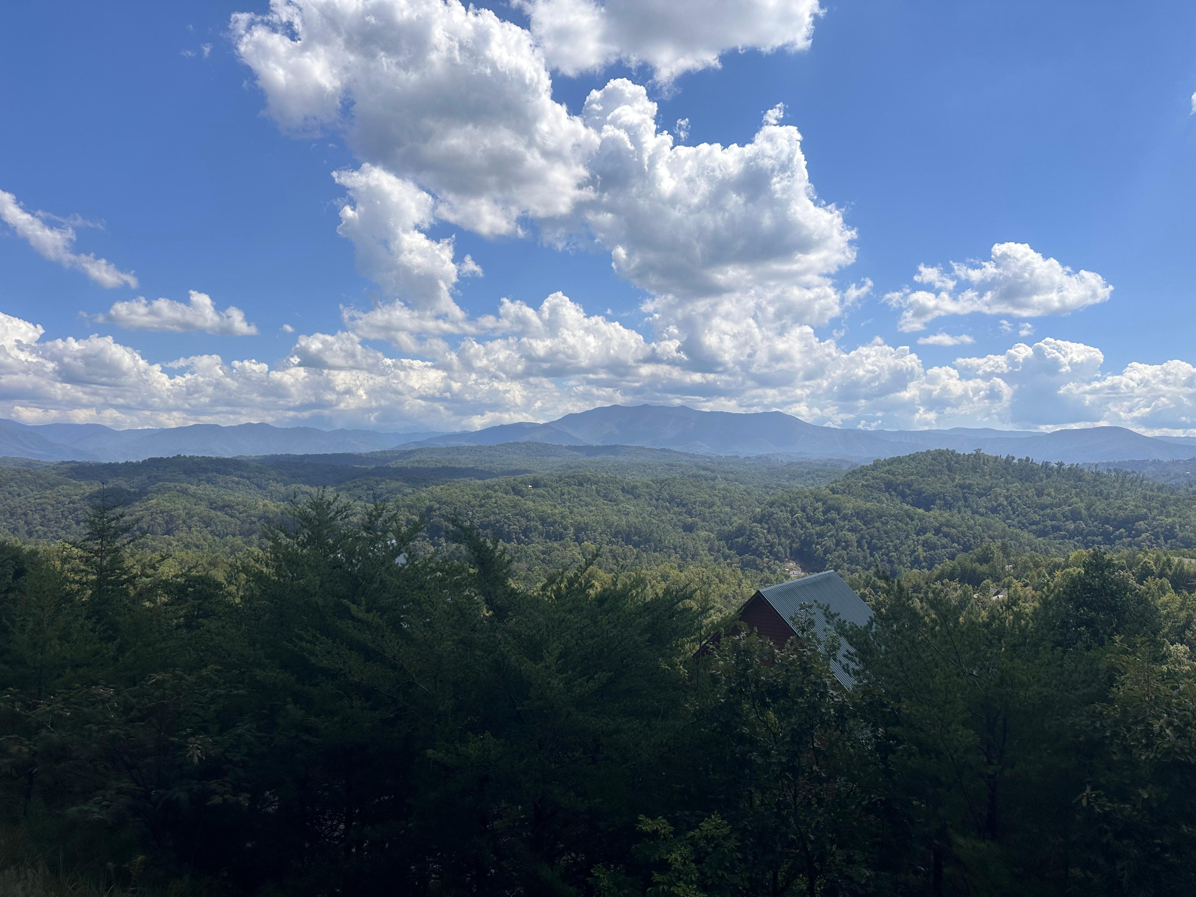 View from lower deck