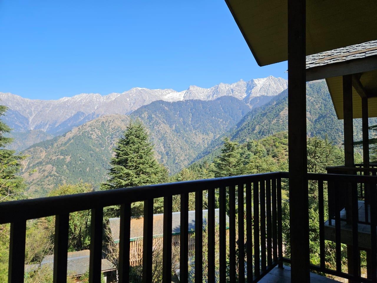 View from the balcony